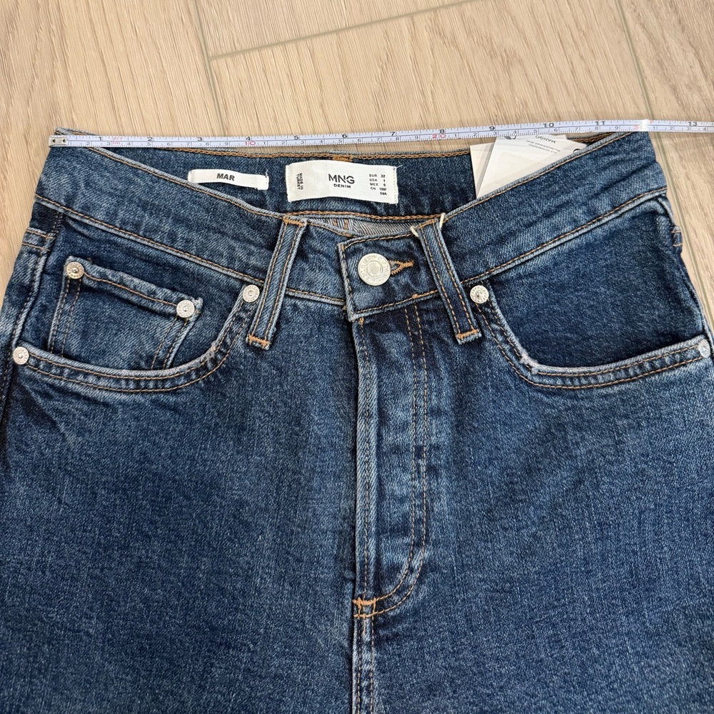 Slim mid-rise cropped jeans size US 1 / EUR 32 | MANGO - Picture 14 of 14